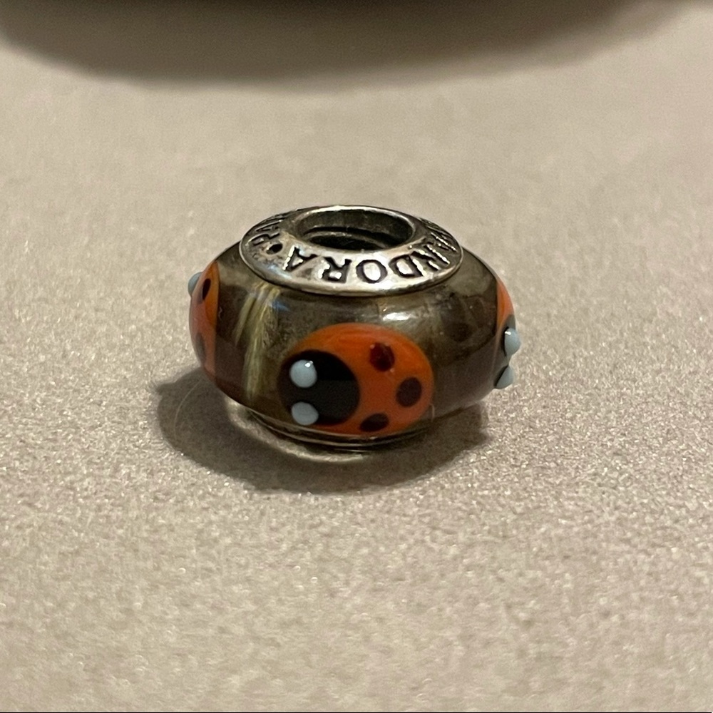 Pandora Murano Ladybug Charm